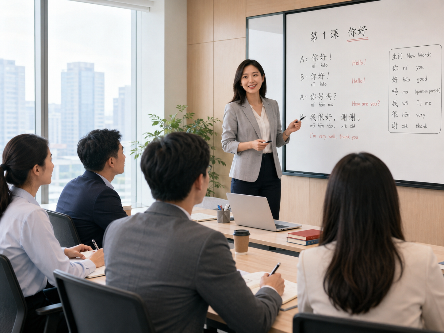 Đào tạo tiếng Trung tại doanh nghiệp